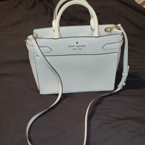 Kate Spade Staci Satchel Rare Color Crystal Blue